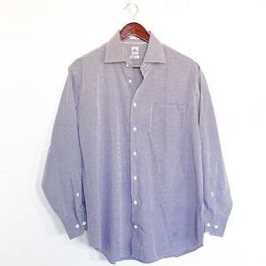 NWOT Peter Millar Nanoluxe EasyCare Button Up Men's 16.5 Regular